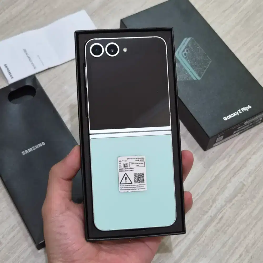 Samsung Z FLIP 6 5G 12/256GB SEIN Resmi Fullset Original