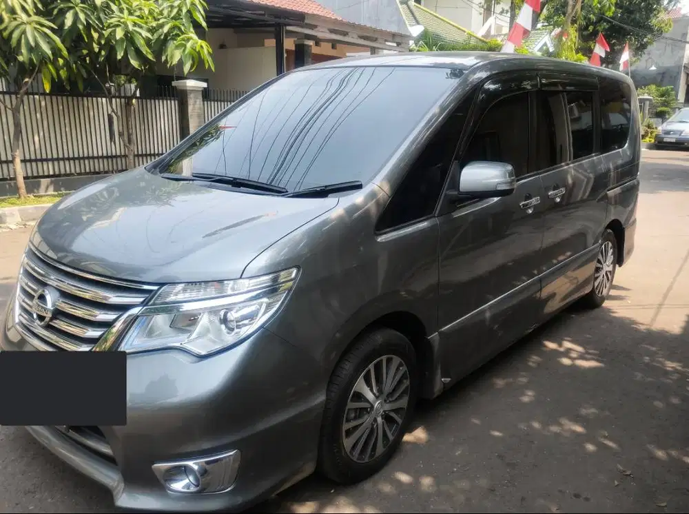 Nissan Serena C26 HWS Highway Star 2017 AT Abu — KM 72rb Terawat