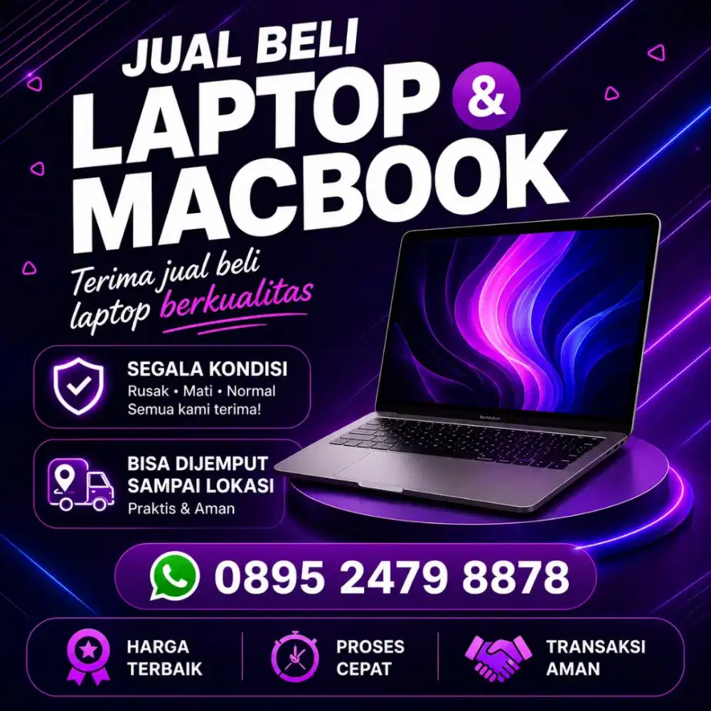 DIBELI MACBOOK PRO AIR NORMAL RUSAK