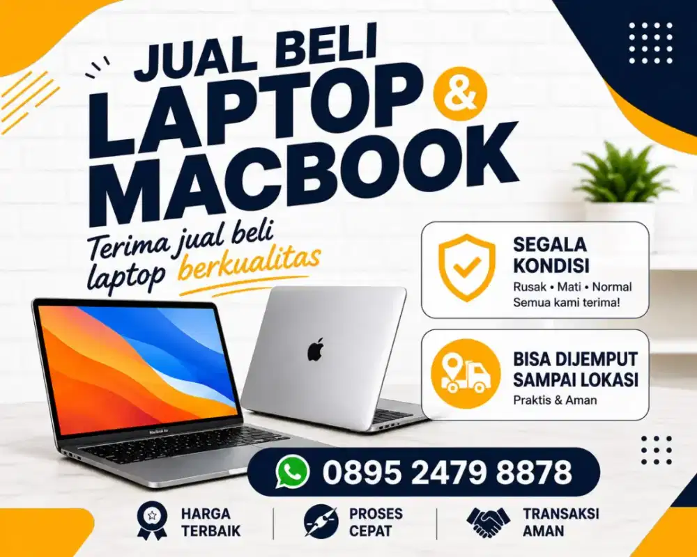 JUAL BELI LAPTOP MACBOOK BEKAS TERIMA SEMUA KONDISI