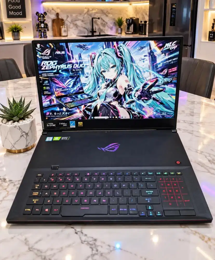 ASUS ROG ZEPHYRUS S17 NUMPAD NVIDIA RTX 2060 6GB]Ram 32gb/ssd 1TB