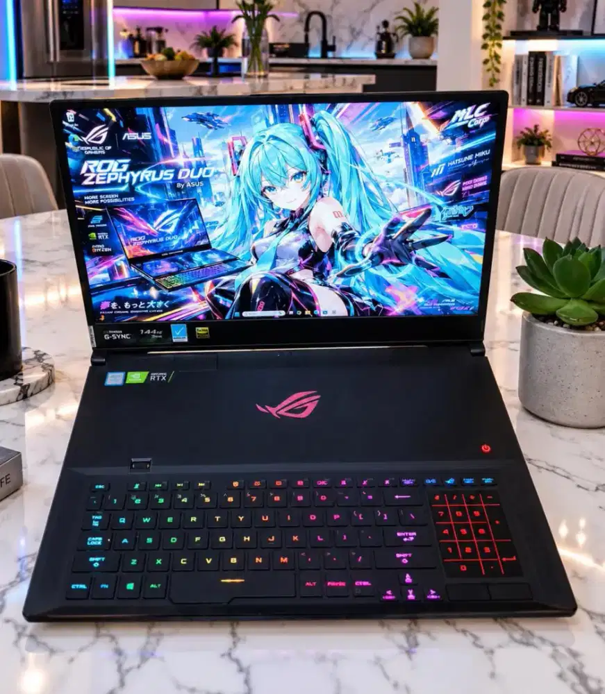 ASUS ROG ZEPHYRUS S17 NUMPAD [NVIDIA RTX 2060 6GB] Ram 32GB/SSD 1TB