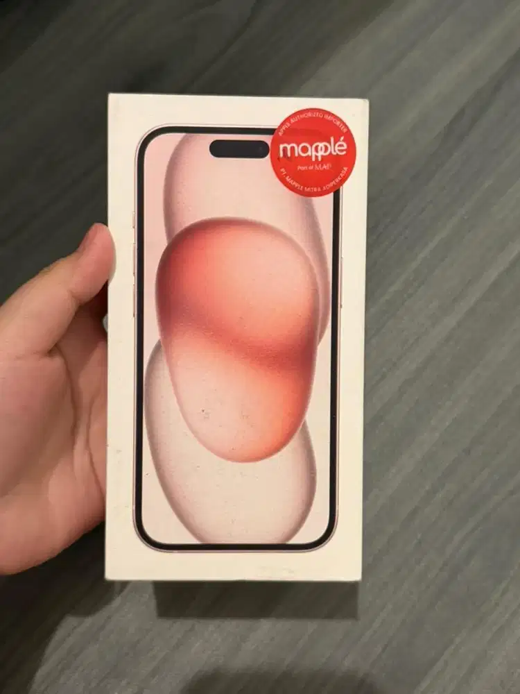 iPhone 15 128gb New Garansi Resmi 1 tahun
