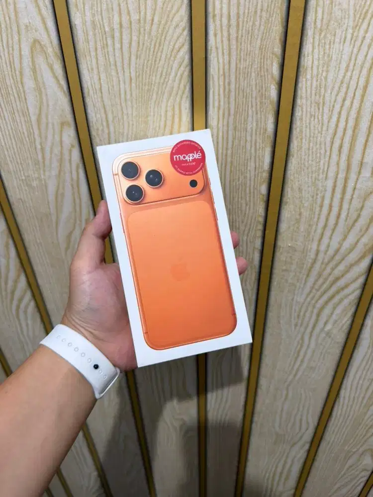 iPhone 17 Pro 256gb New Garansi Resmi 1 tahun