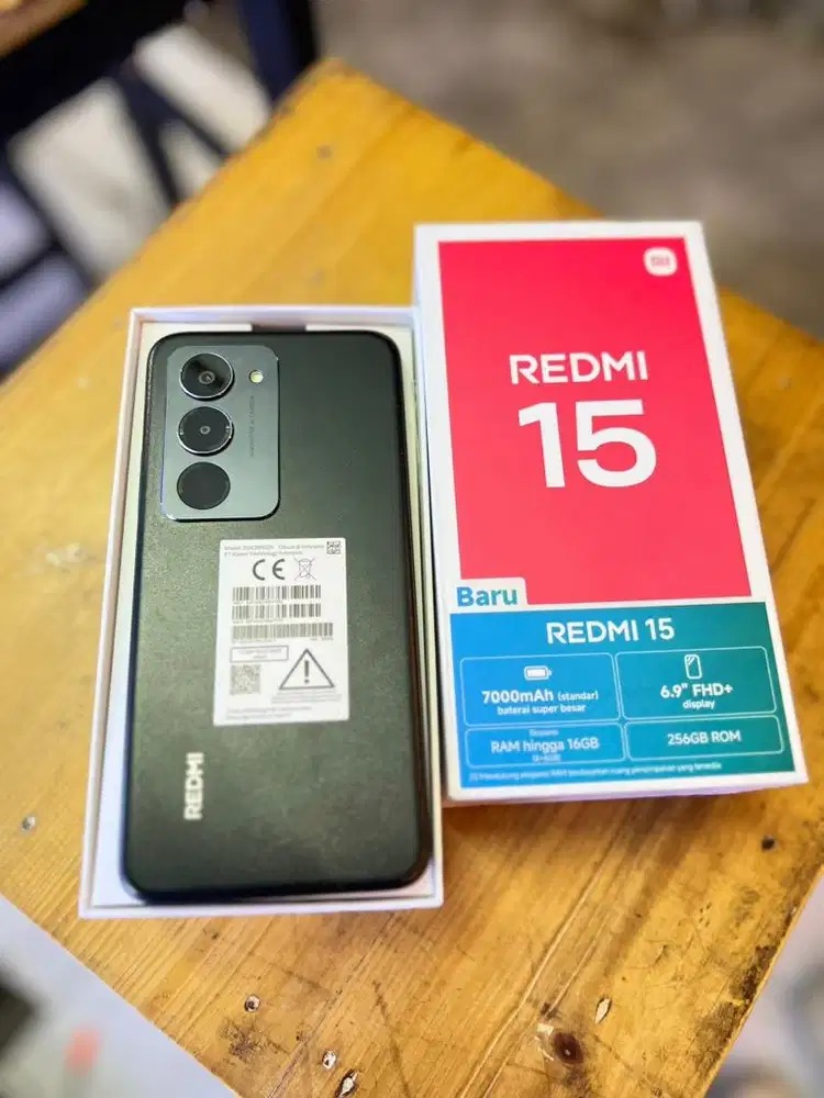Redmi 15 8/256 Like new Garansi Panjang