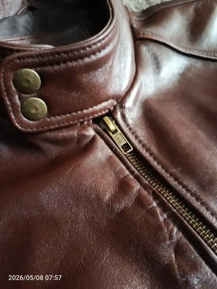 Jaket Kulit Domba Size M