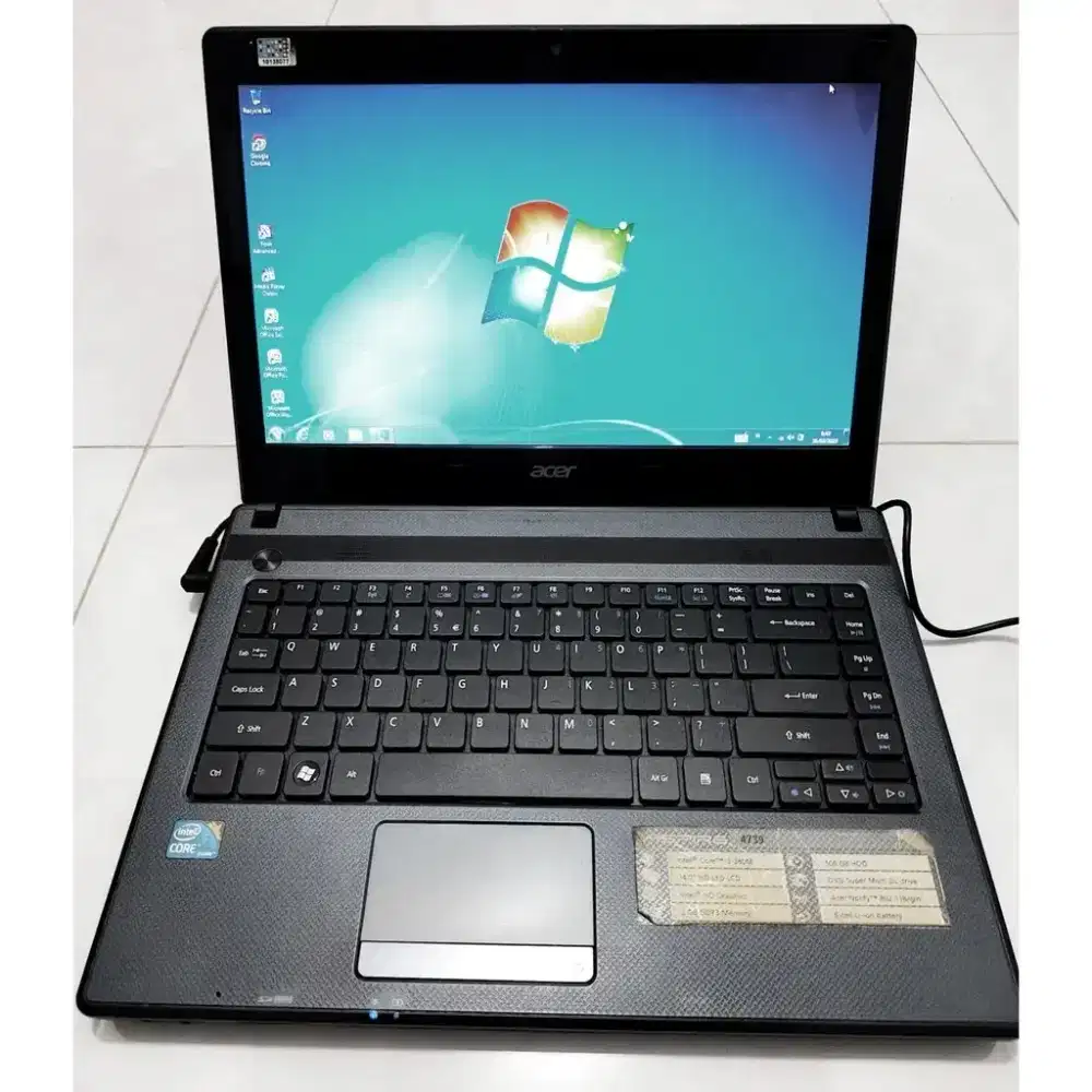Dijual Laptop Acer Aspire 4739 Core i3
