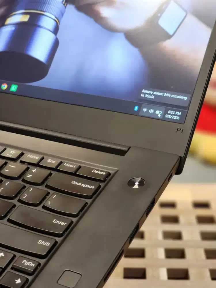 Thinkpad P1 G2 Workstation ISVCertified Core i7 Hexacore 16/512 NVIDIA