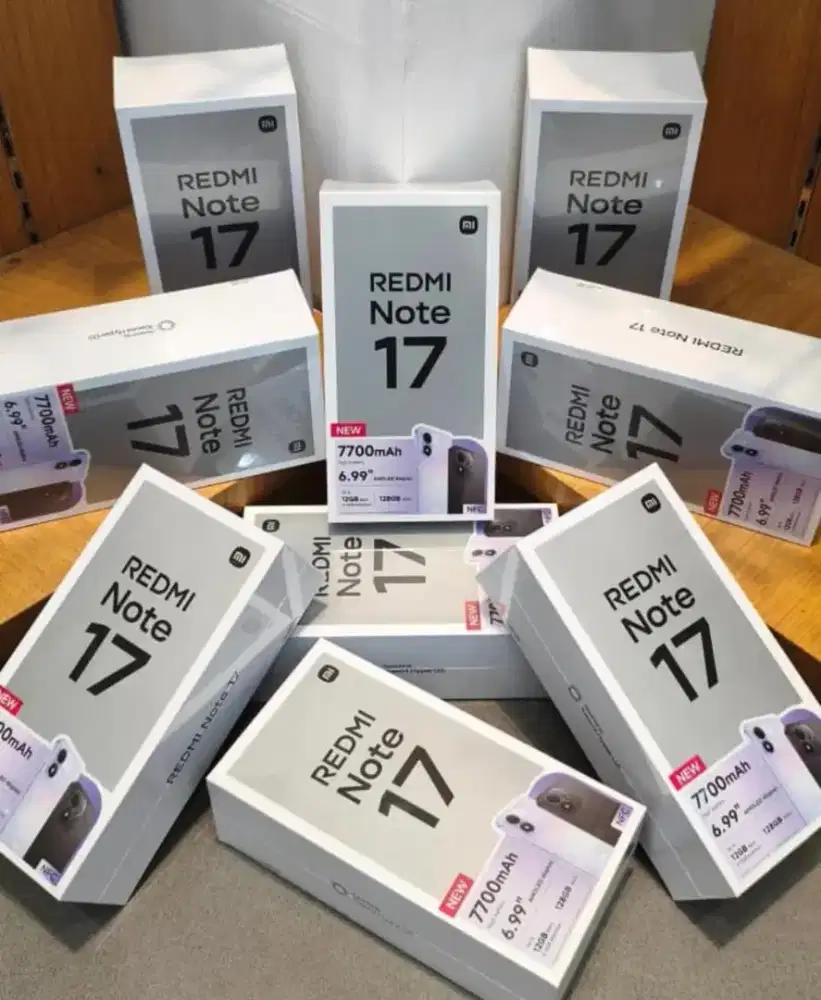 Redmi Note 17 4Gl5G Pre Order & Dapatkan Cashback 300K