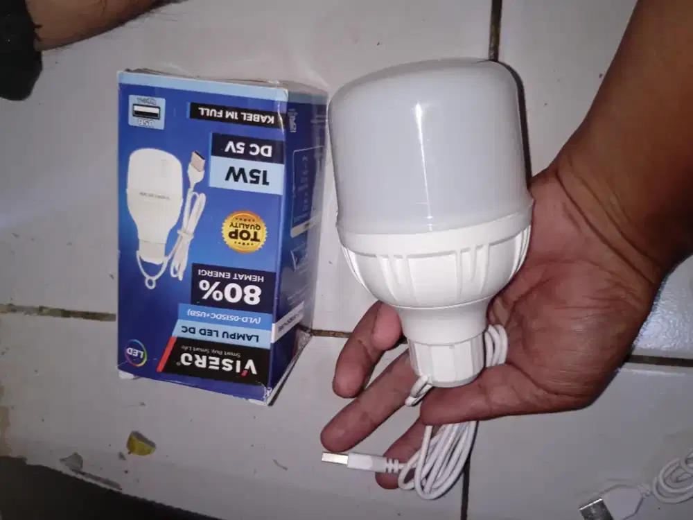 Lampu kabel usb 15 watt