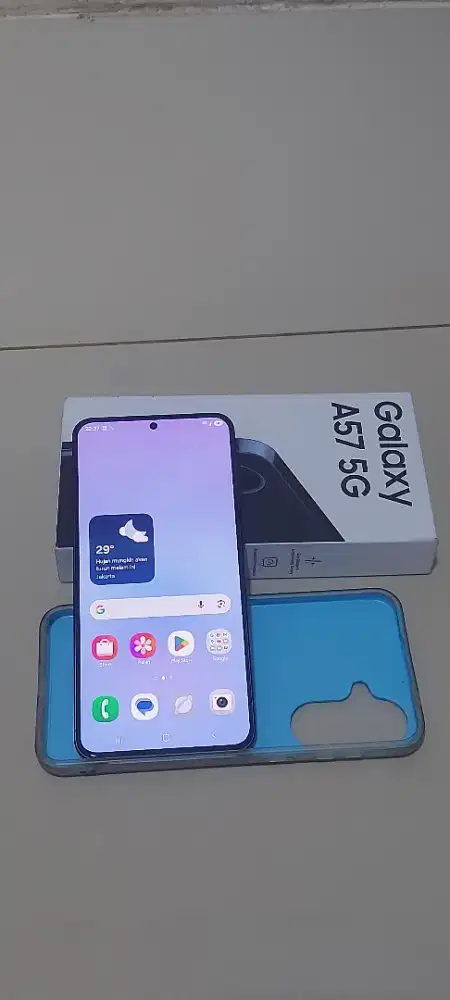 Samsung A57 8/256 Fullset No Minus, Like New, Garansi Panjang