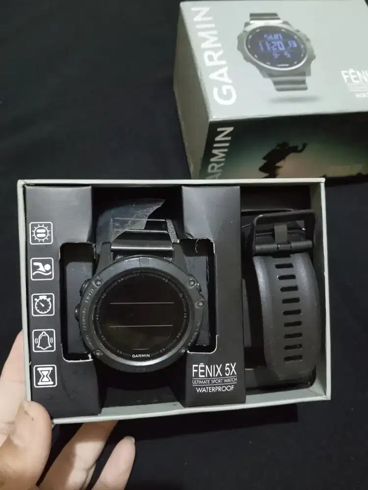 Jam Garmin Second Fenix5X