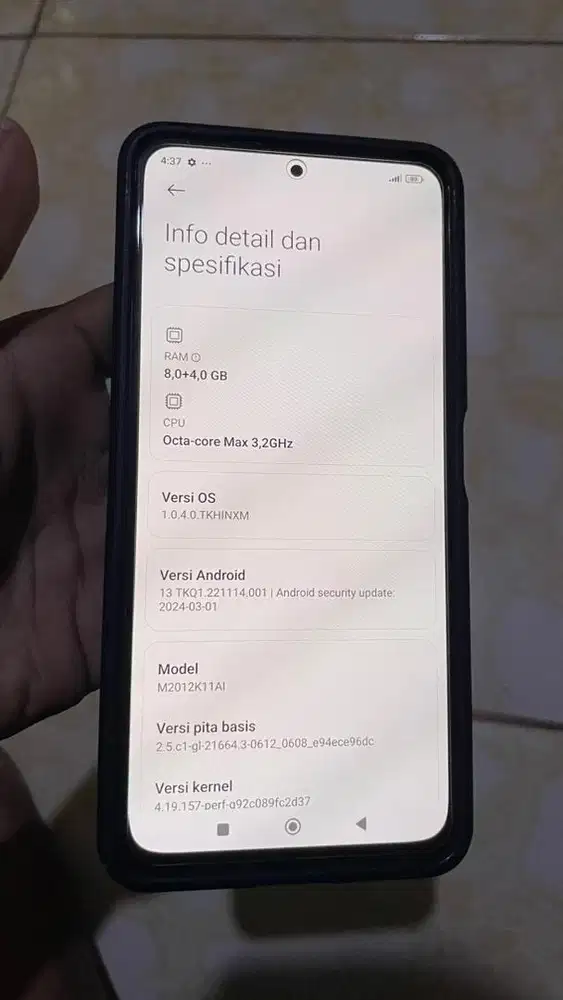 Poco F3 5G ram 8gb internal 256gb