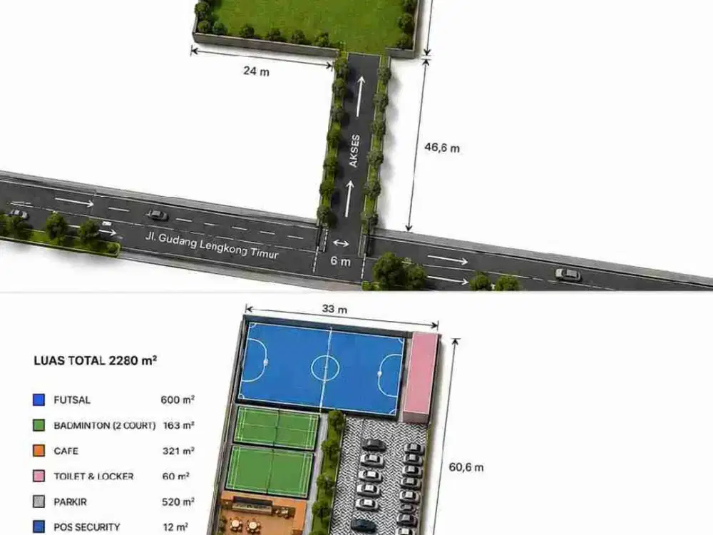 Di Jual & Di Kerjasama kan Tanah di jln Astek Lengkong gudang Serpong Kota Tangerang Banten