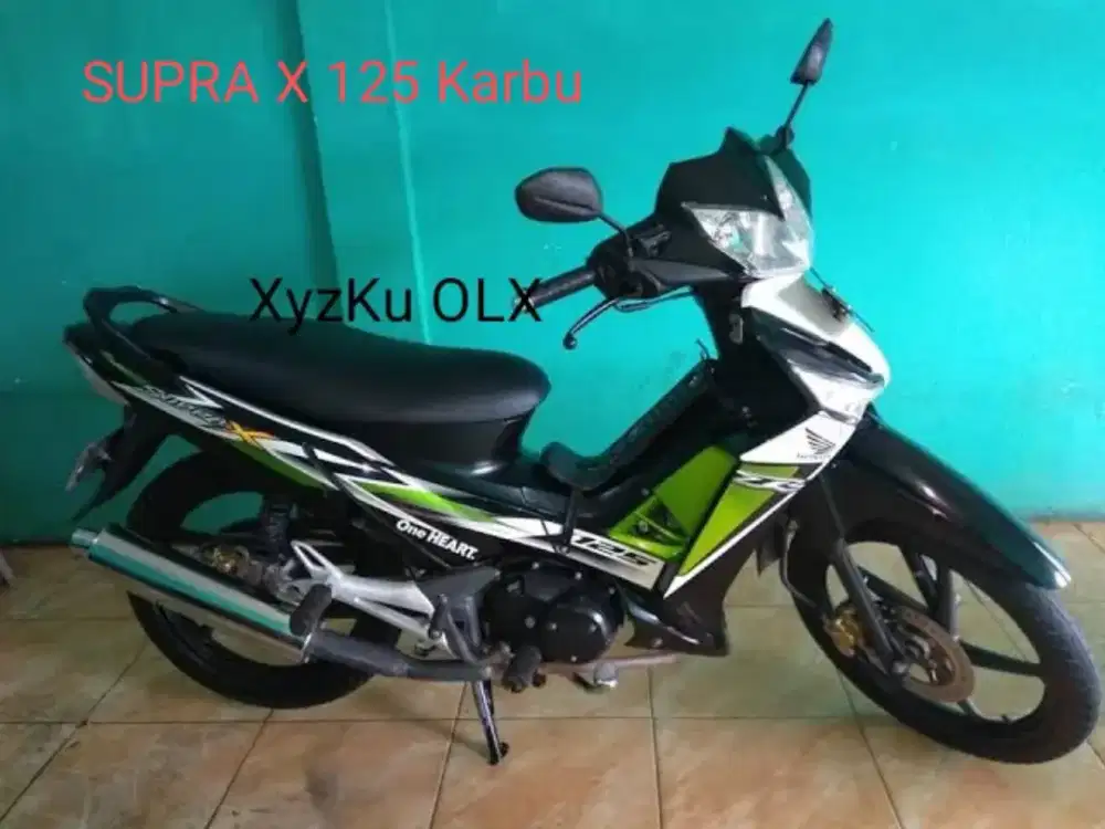 Supra x 125 karbu