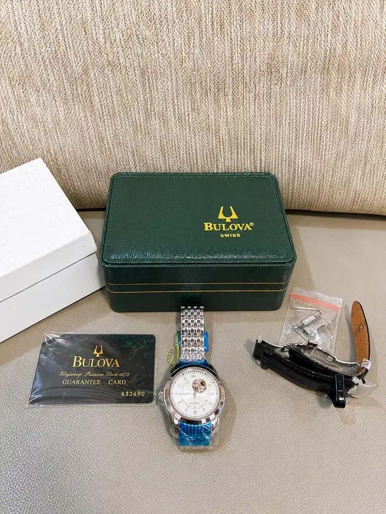 Jam Bulova Swiss Automatic 21 Jewels