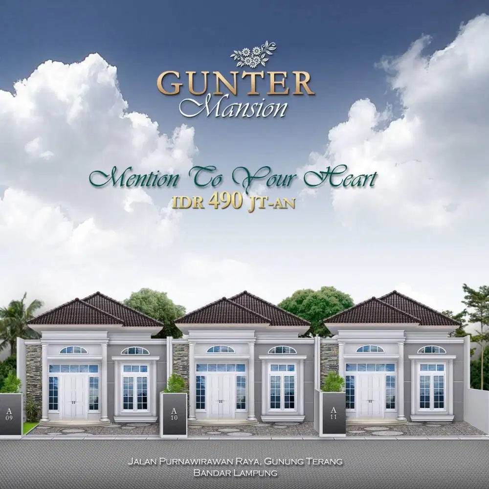 RUMAH CLUSTER LANGKAPURA BANDAR LAMPUNG