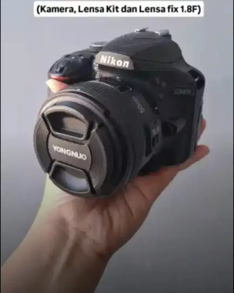 NIKON D3400 JUAL CEPAT