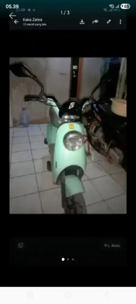 Jual sepeda listrik kondisi batre bocor yg laen msh aman