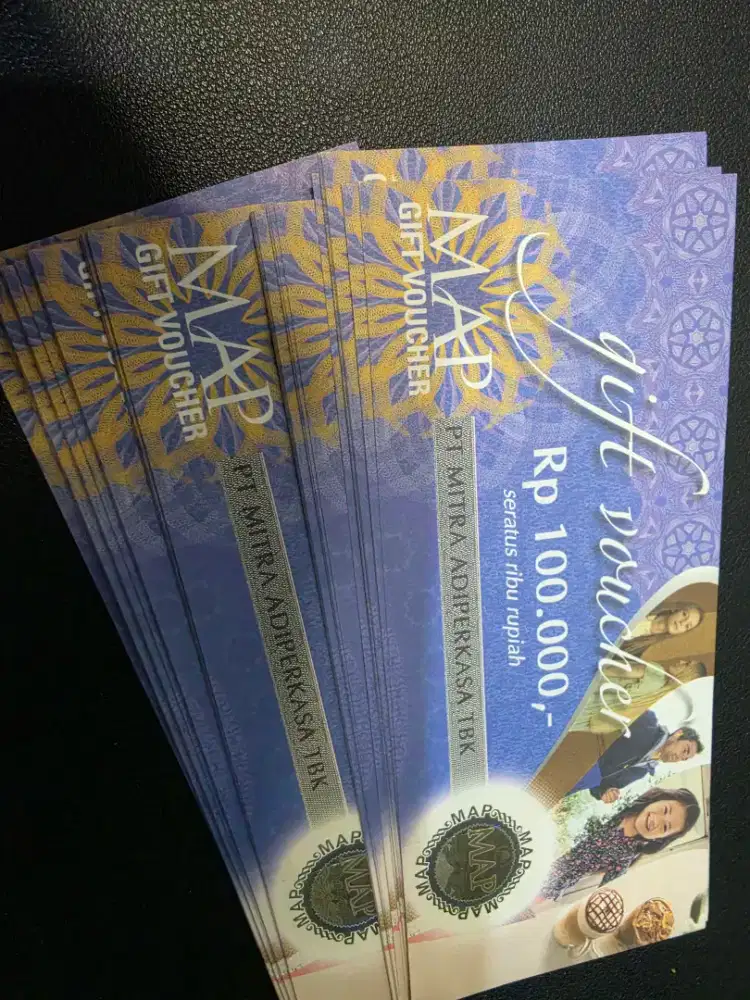 Voucher MAP Rp 4,8 juta