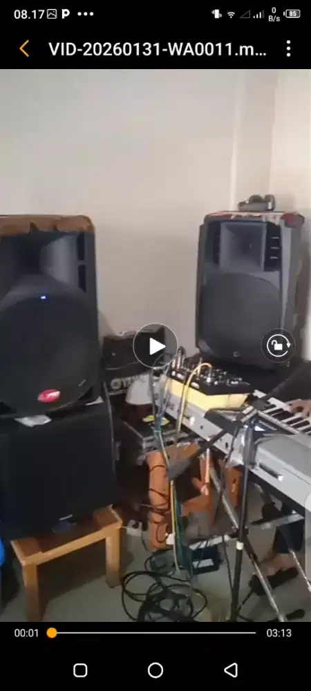 Sound System Keyboard Tinggal