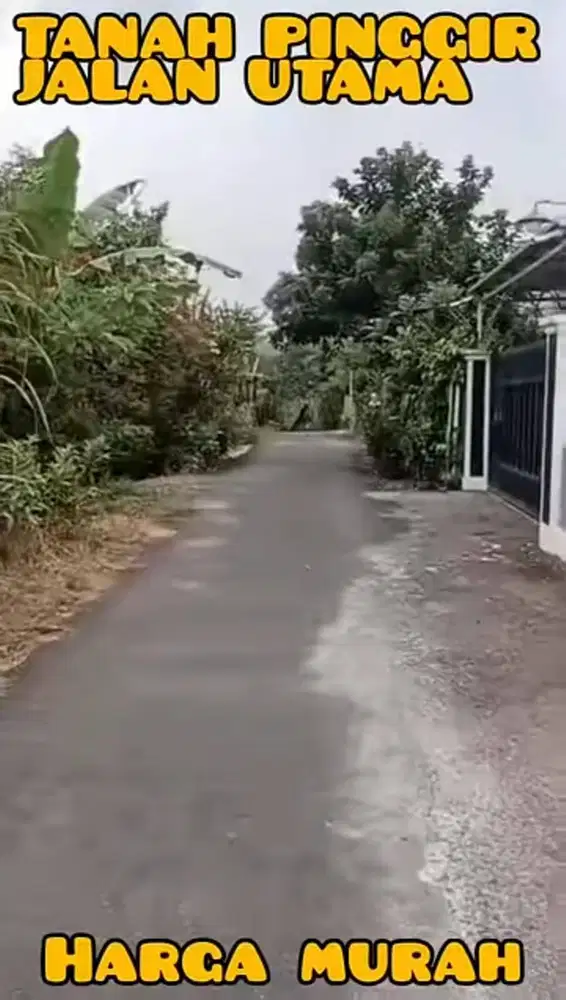 TANAH MURAH TIRTAYASA 100 MTR DARI JALAN UTAMA TIRTAYASA SUKARAME BAND