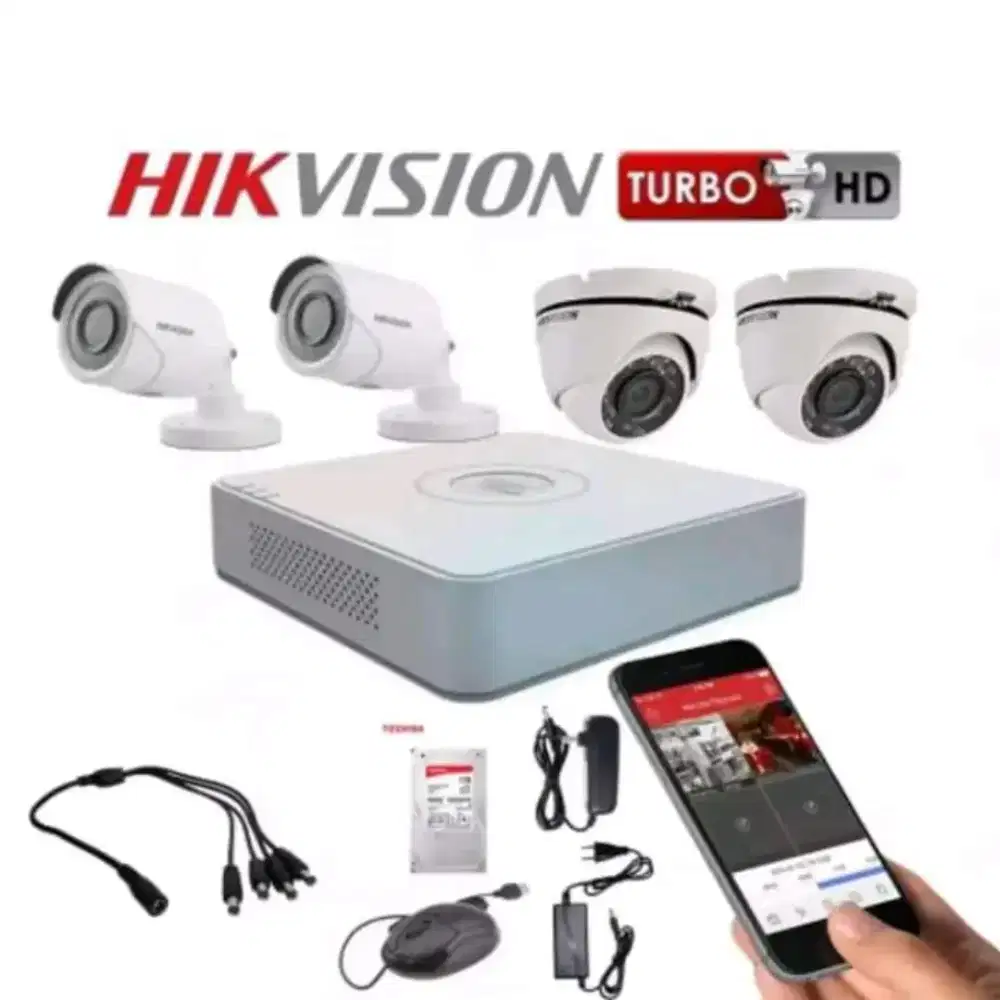 CCTV lengkap plus Pemasangan