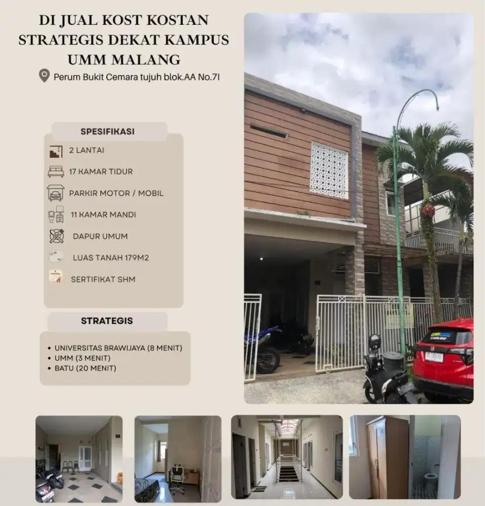 Dijual Kos Mahasiswa