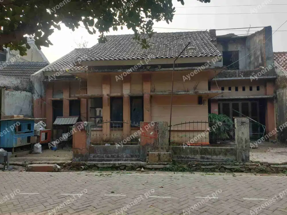 Jual cepat murah banget rumah gandeng 2 jadi 1 di perumahan Aster 2 legok dekat ke bsd stasiun dan toll