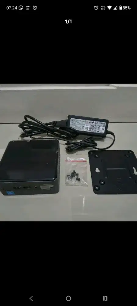 MINI PC Intel NUC7CJYHN2 BAREBONE- Hemat Listrik