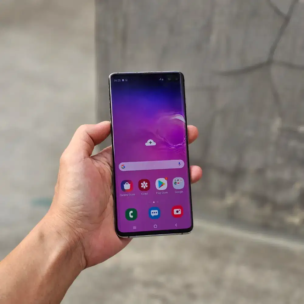 SAMSUNG GALAXY S10 PLUS SEIN 8/128 MINUS TOMPEL SECUIL ANDROID 9