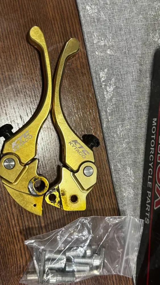 Handle Rem KYTACO Gold Sepasang