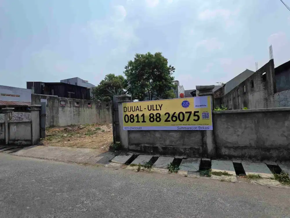 Dijual Tanah Kavling Cocok Untuk Cluster, Perumahan, Kontrakkan Kampung Kebantenan Jatiasih Bekasi
