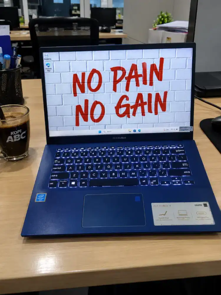 Laptop asus vivobook A412FA intel 5450,,Ram 4Gb,Virtual 8Gb,Nvme 512Gb