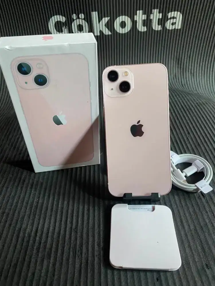 iPhone 13 Pink 128Gb Inter Fullset All Operator