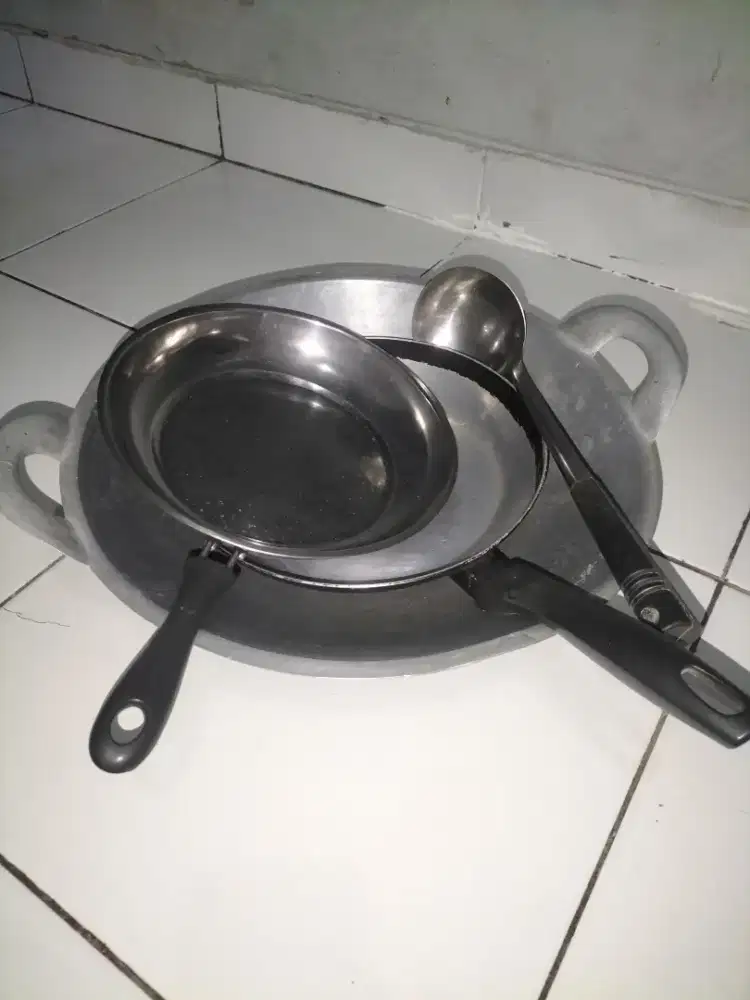 Wajan teplon sendok sayur jumbo
