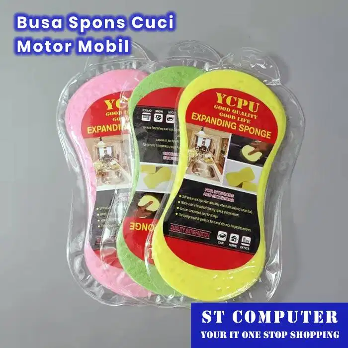 Busa Spons Cuci Motor Mobil