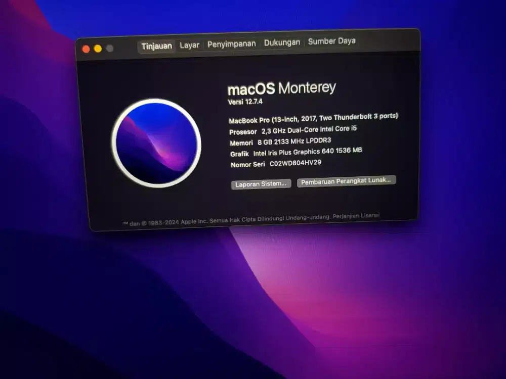 Macbook pro 2017