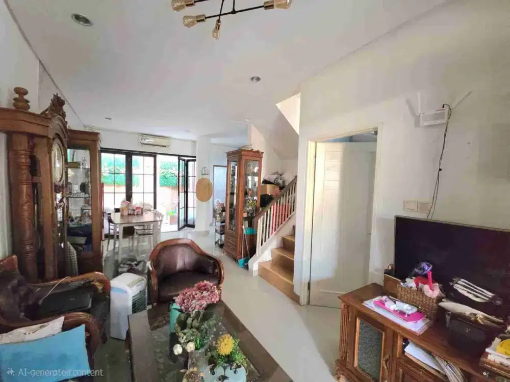 Dijual cepat rumah rapih siap huni sudah renov di Residence One-Bsd City(SHM)