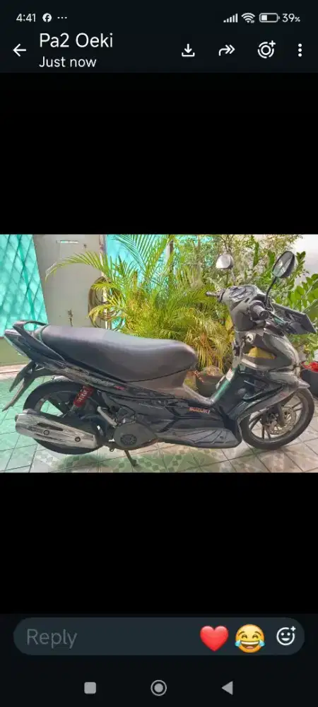 Dijual Suzuki skywave matic 2010 tgn pertama kondisi bagus