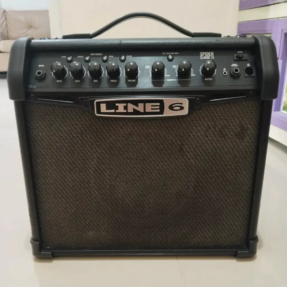 Ampli Gitar Line 6 Spider Classic 15 - Kondisi 100% Normal