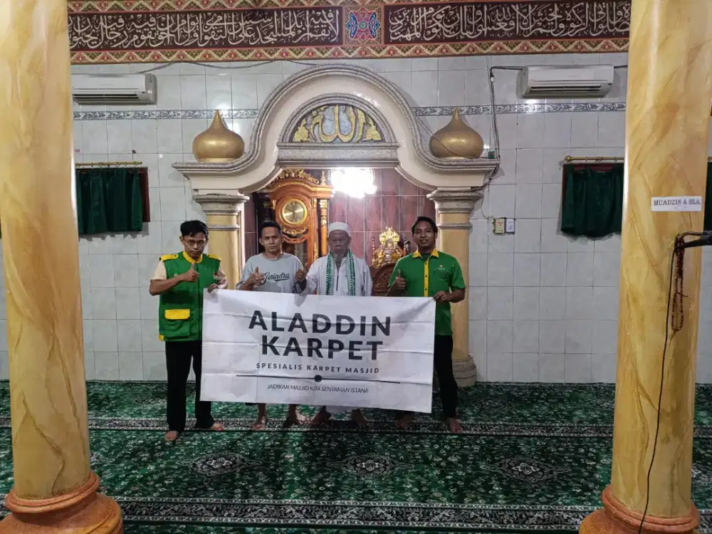 Jual Karpet Masjid Import Turki ketebalan 18mm type Royal Raudhah