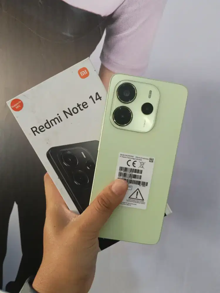 Redmi note 14 ram 8/256 second