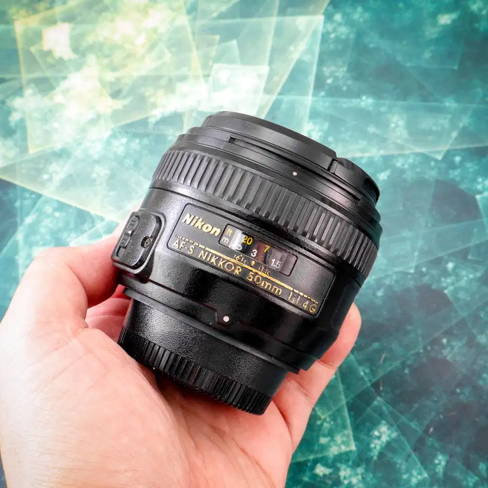 Nikon AF-S 50mm F1.4 G Nikkor. Used. Murah