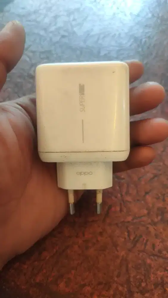 Kepala adaptor charger Oppo supervooc 65 watt