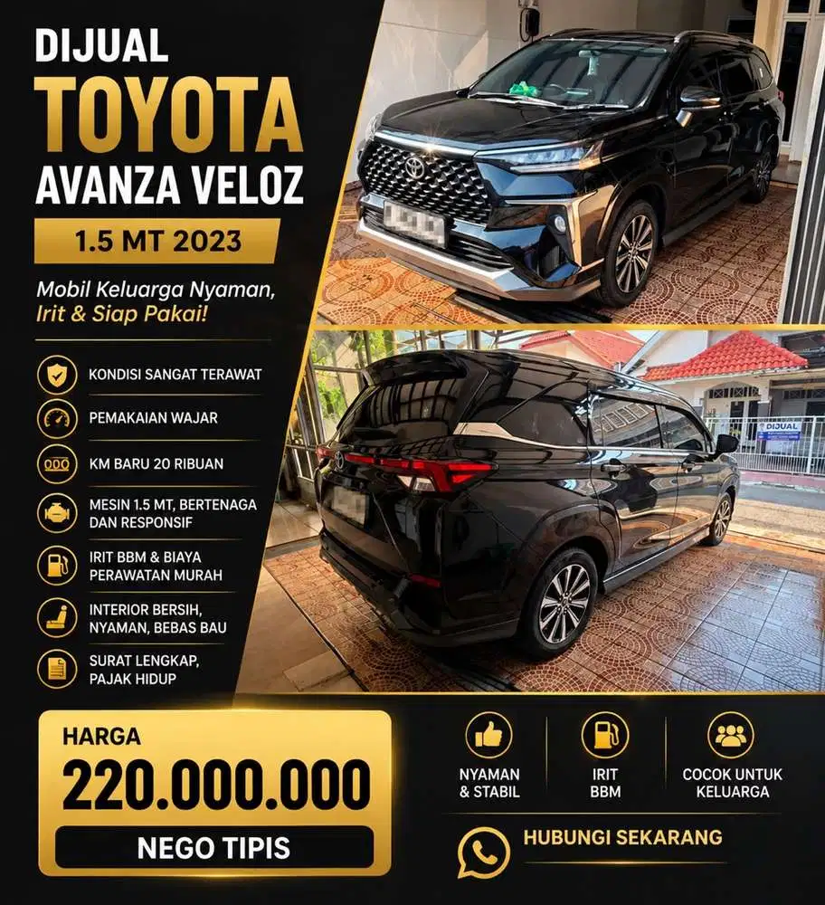 Toyota Avanza 2023 Bensin