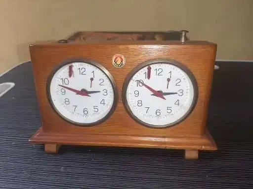 Jerger Schachuhr – Jerger Chess Clock ex Germany (Jam Antik)