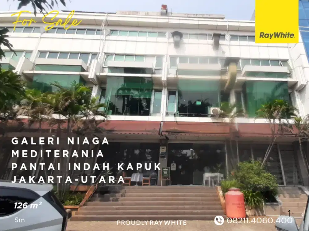 Ruko Gandeng - Galeri Niaga Mediterania - Pantai Indah Kapuk - Jakarta-Utara