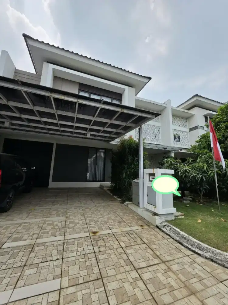 Disewakan / dijual rumah cantik luas full furnish di summarecon Bandun