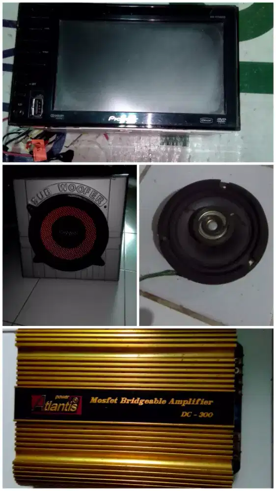 Di jual Audio mobil Murah